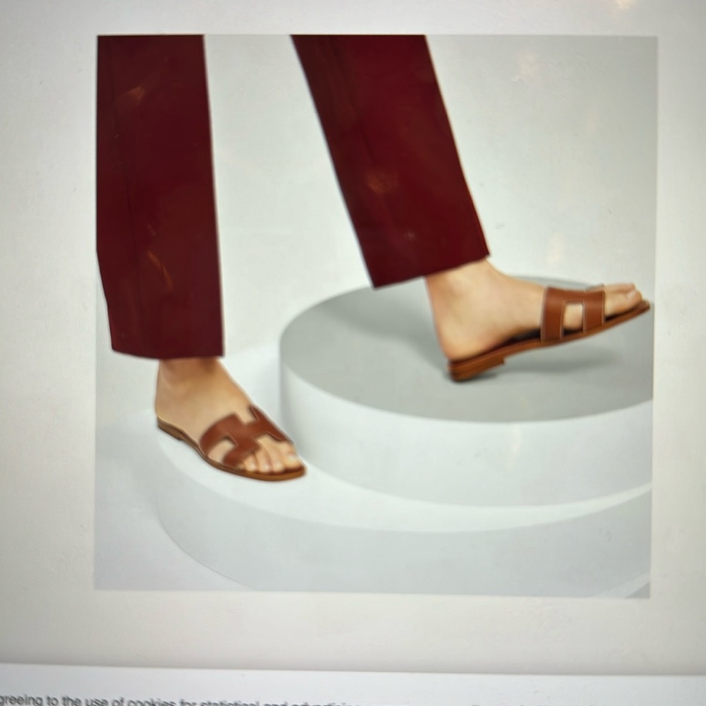 Hermes Oran sandal